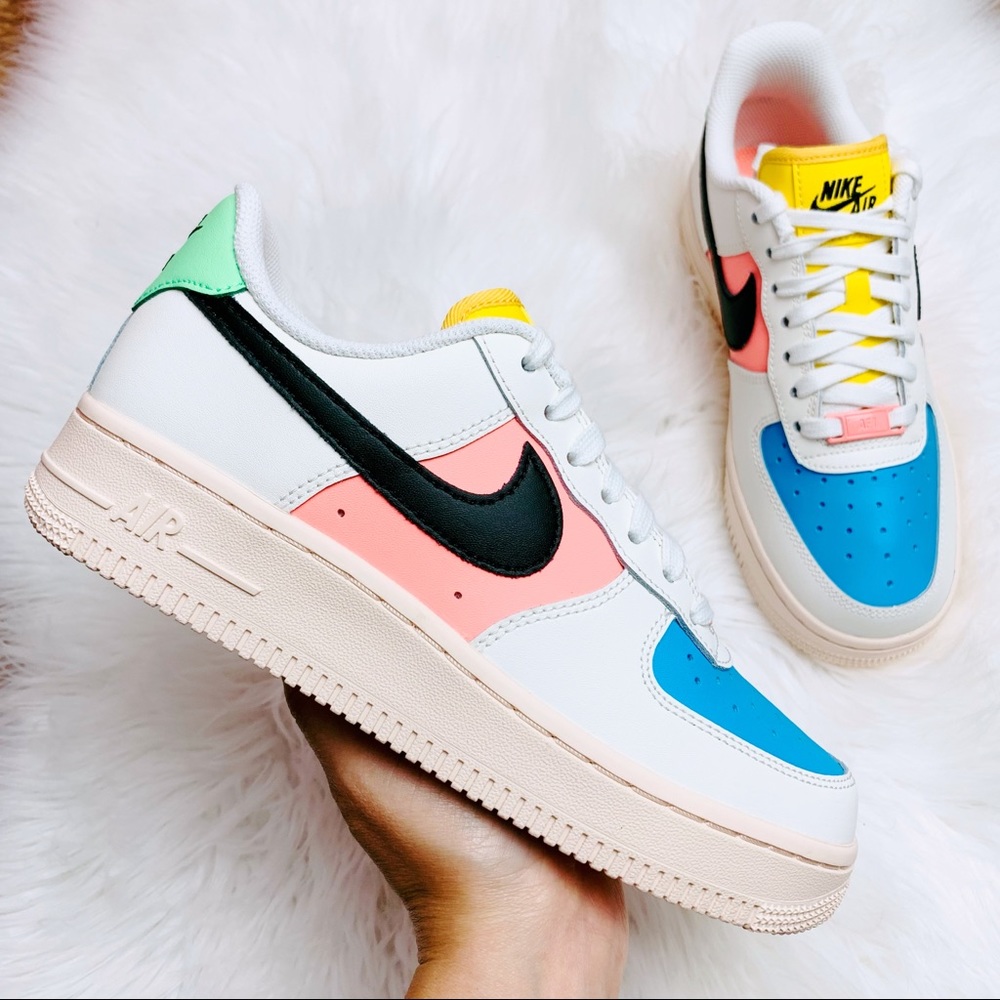 Nike Air Force 1 Sail Multi Nude Pastel